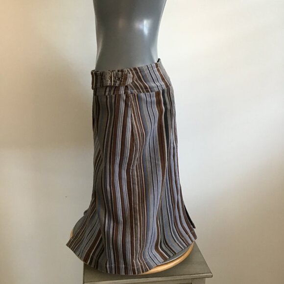 Mark Edwards Studio Belted Corduroy Pencil Skirt Size 8 - Picture 4 of 12